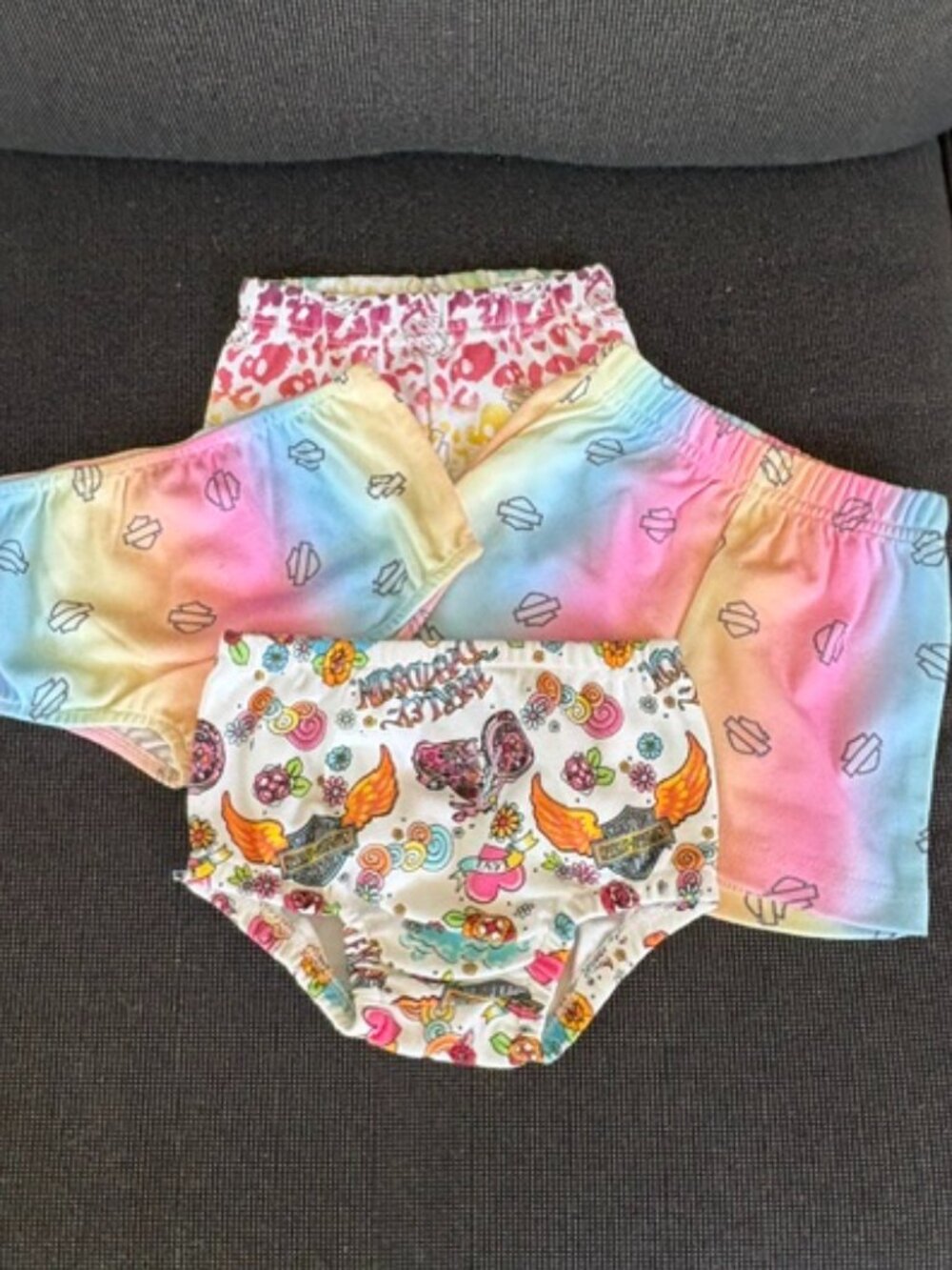 HARLEY DAVIDSON INFANT SHORTS/DIAPER COVER UPS
